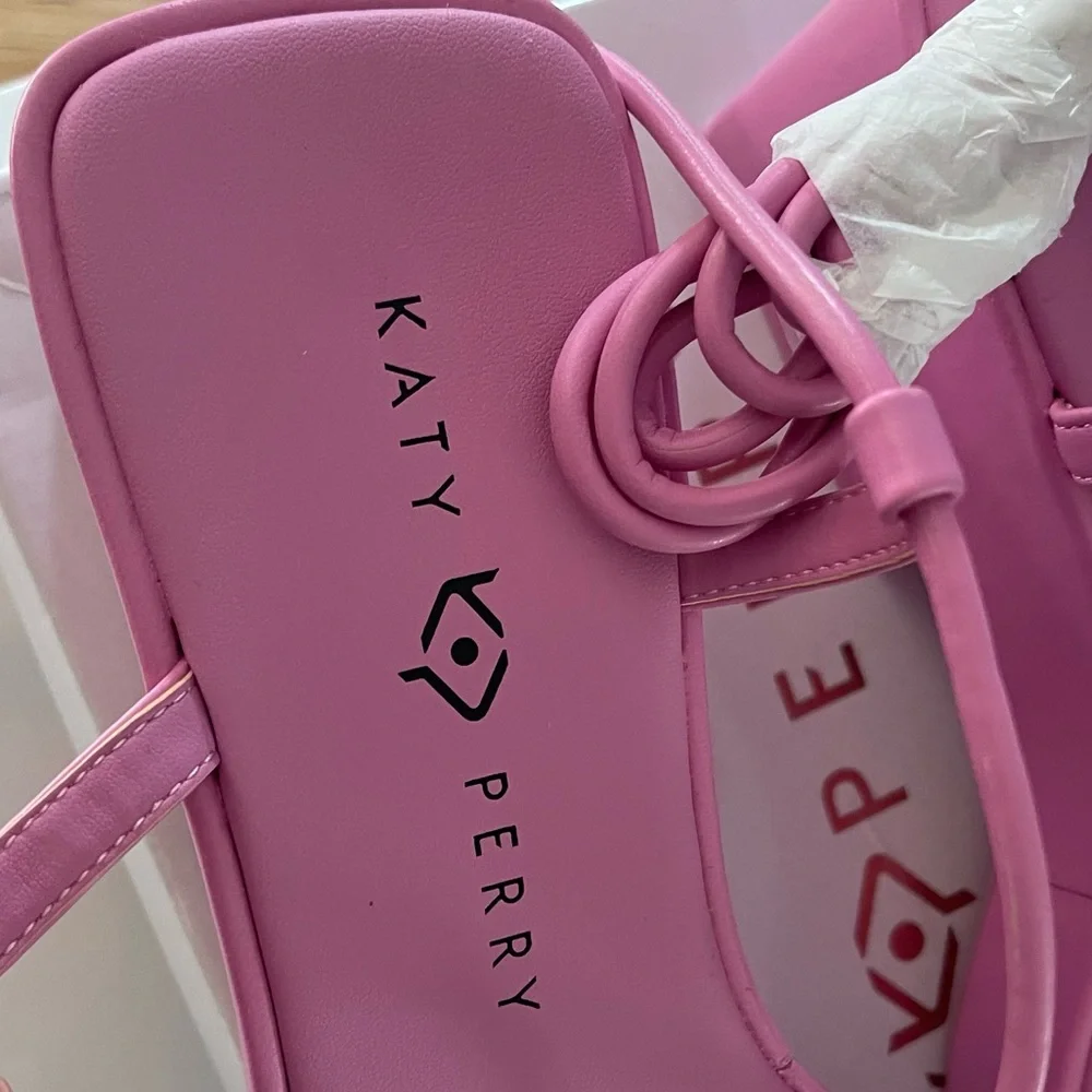 Katy Perry Women's The Busy Bee Lace Up Wedge Sandals SIZE 10 - Picture 7 of 7